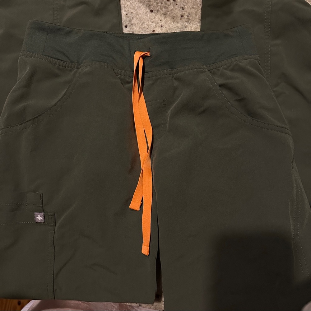 Figs Green Kade Pants XS